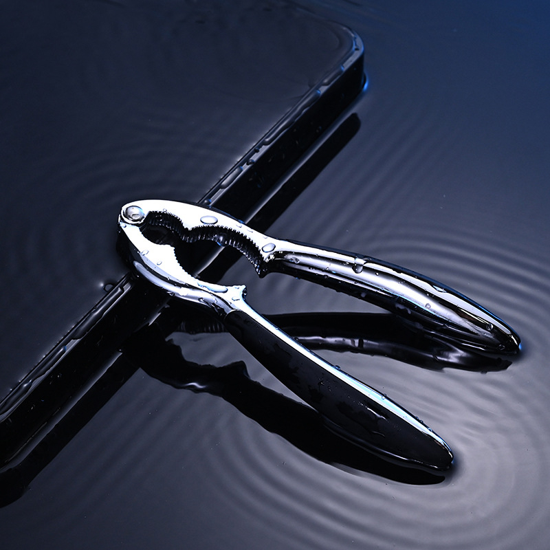 Anrun Többcélú diótörő cinkötvözetből – héjleválasztó dióhoz, fenyőmaghoz és pekánhoz