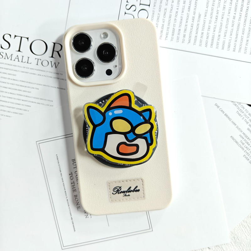 Telefonvédő MagSafe állvánnyal, átlátszó akril, 360° forgás (Modell 01; Testreszabás elérhető)