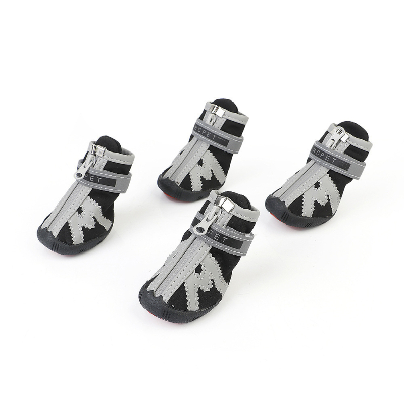 Παπούτσια για σκύλους για εξωτερικές πεζοπορίες – αδιάβροχα, αντιολισθητικά, ανθεκτικά στη φθορά, με δίχτυ ύφασμα και καουτσούκ σόλα