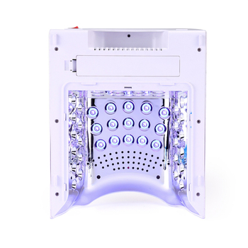 128W hordozható körömlámpa infravörös indukcióval, LED gyorsszárító SN497