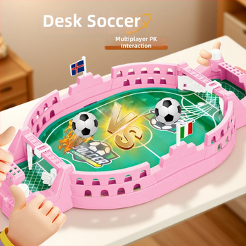 Két játékos asztali futball játék – műanyag kivitel, 4–6 éveseknek