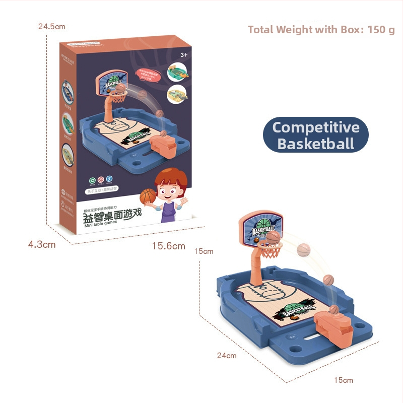 Két játékos asztali futball játék – műanyag kivitel, 4–6 éveseknek