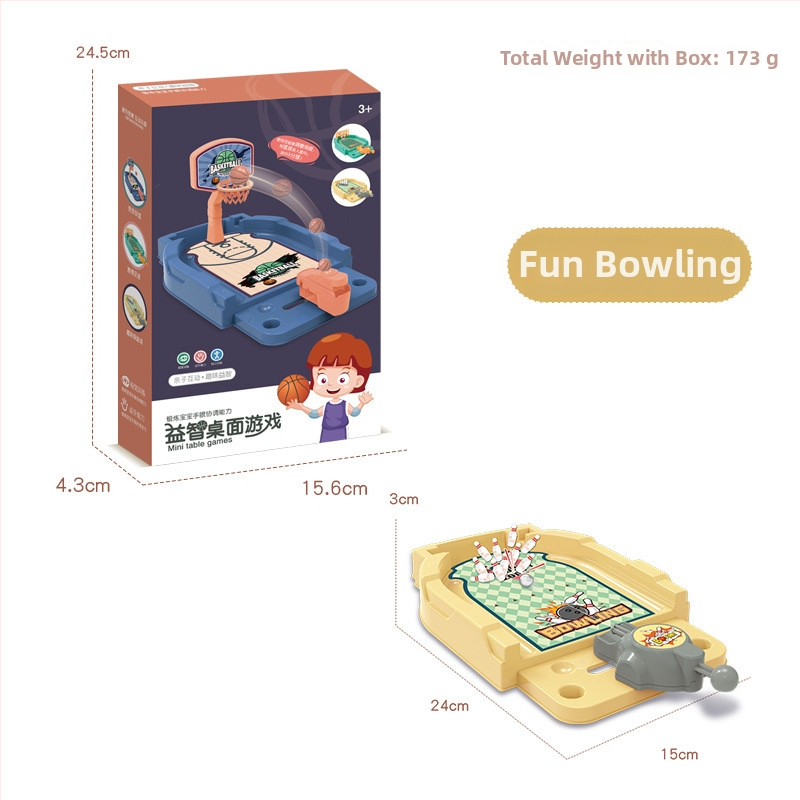 Két játékos asztali futball játék – műanyag kivitel, 4–6 éveseknek