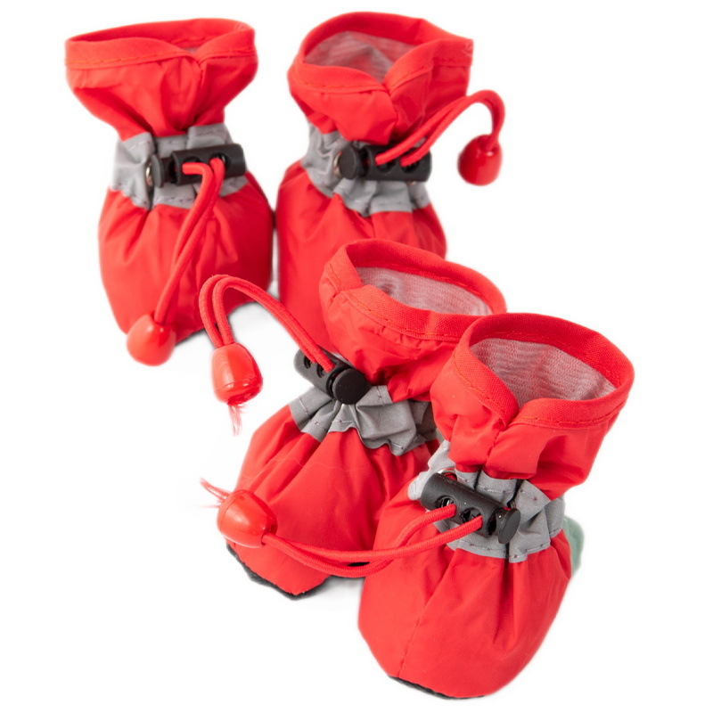 Kutyacipő puha talppal, poliészter anyag, csúszásmentes, lazább stílus, általános használat