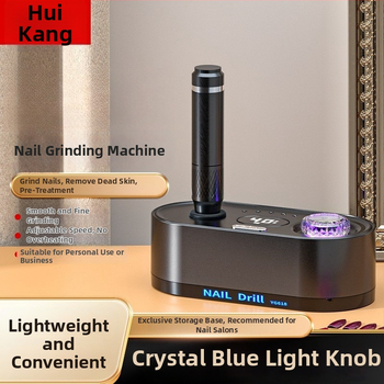 Körmök polírozó és eltávolító toll – 40000 RPM, újratölthető, Modell Yp-82676, Huikang OEM