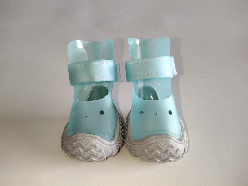 TPU cipő háziállatok számára - vízálló, csúszásmentes, kopásálló, lazább stílus