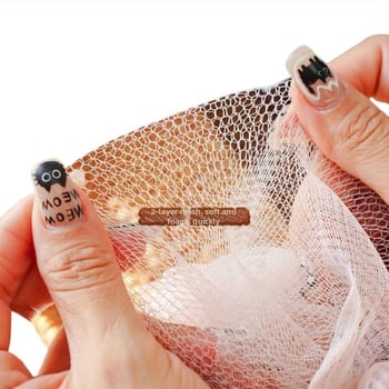 Minge de baie în stil japonez – burete de baie ultra-moale pentru adulți