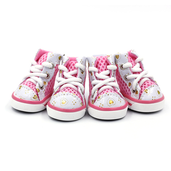 Kutyacipő – Légáteresztő hálós anyag, Vízálló, Csúszásmentes, Kopásálló, Szabadidő stílus (Anyag: sandwich mesh)