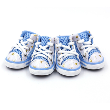 Kutyacipő – Légáteresztő hálós anyag, Vízálló, Csúszásmentes, Kopásálló, Szabadidő stílus (Anyag: sandwich mesh)