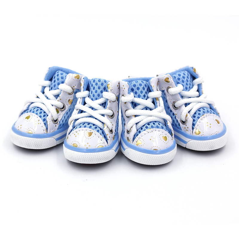 Kutyacipő – Légáteresztő hálós anyag, Vízálló, Csúszásmentes, Kopásálló, Szabadidő stílus (Anyag: sandwich mesh)