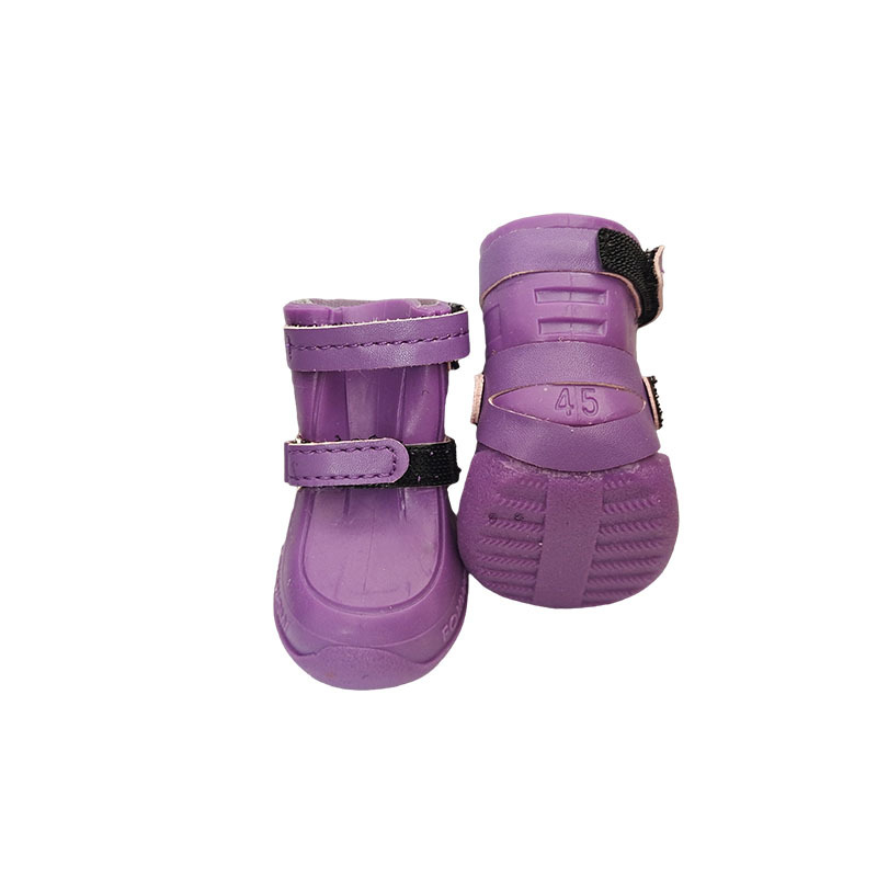 Egyrészes szilikon kutya esőcsizma – vízálló, csúszásmentes, hétköznapi stílus