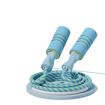 Csoportos ugrókötél csomózott nyolcas formával, PP anyagból, edzésekhez és versenyekhez