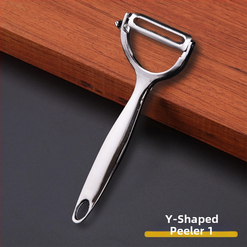 Ošúpač na ovocie a zeleninu zinkovej zliatiny, kuchynský viacúčelový nástroj (Materiál: zinková zliatina; Funkcia: viacúčelová; Kategória: ošúpač)