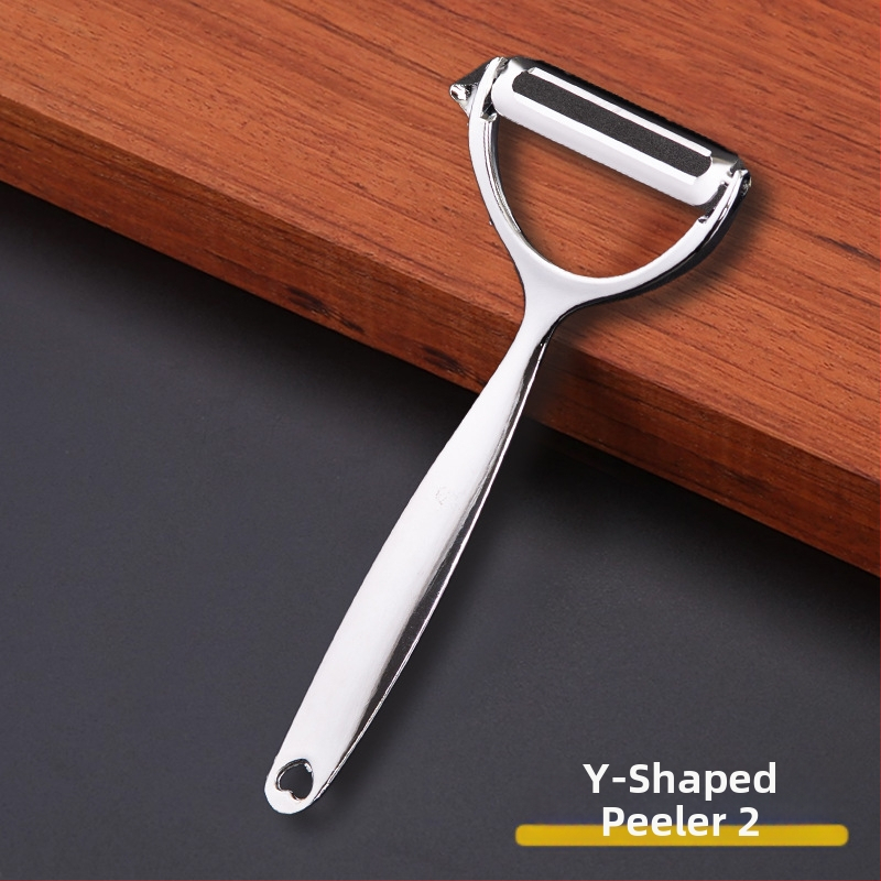 Ošúpač na ovocie a zeleninu zinkovej zliatiny, kuchynský viacúčelový nástroj (Materiál: zinková zliatina; Funkcia: viacúčelová; Kategória: ošúpač)