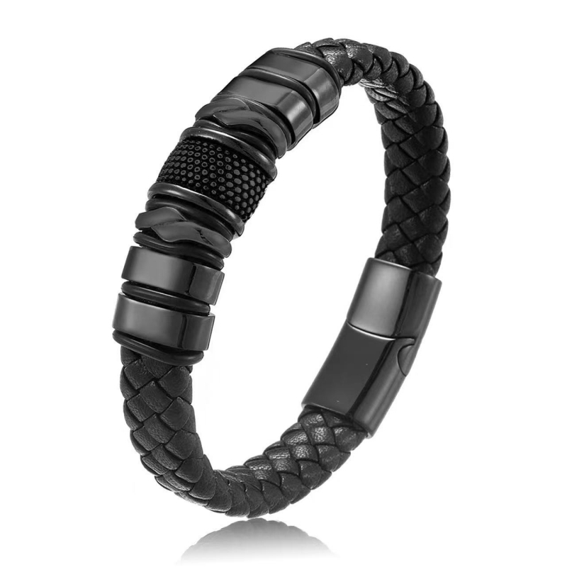 Geometriai cinkötvözet karkötő, elektroplatált, uniszex, pár-stílusú hip-hop, modell LB1349