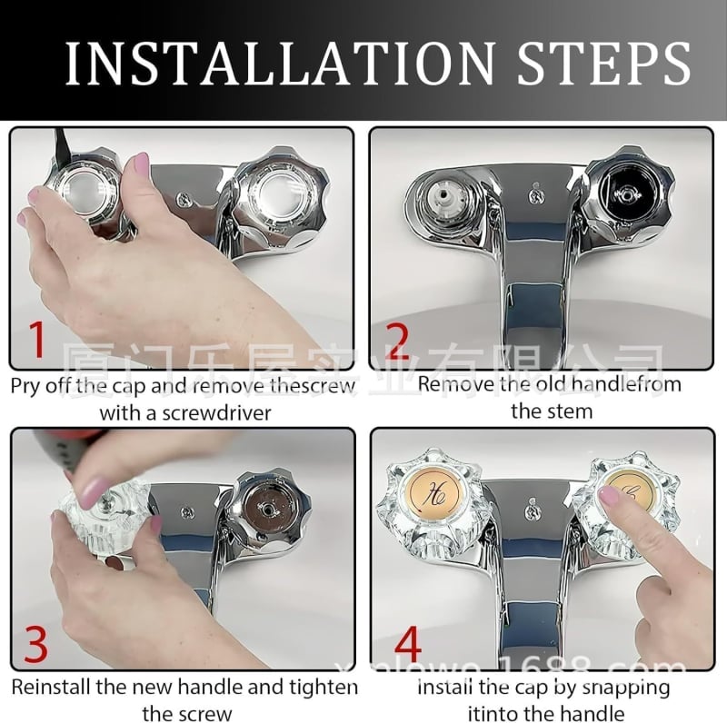 Pulton szerelhető mosdócsap (LWYG3BS; Anyaga: műanyag; Kerámiás szeleppel; Sütőfestés felület)