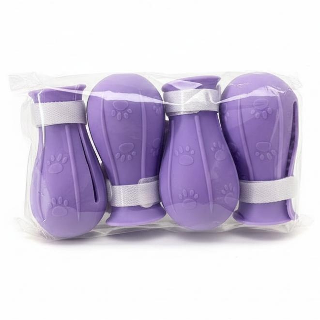 Szilikon macska cipők a karmok védelmére és a tappancsok ápolására, fürdető lábbelik (Anyag: Szilikon; Stílus: Szabadidő; Alkalmazási cél: Általános; Termékkategória: Cipők)