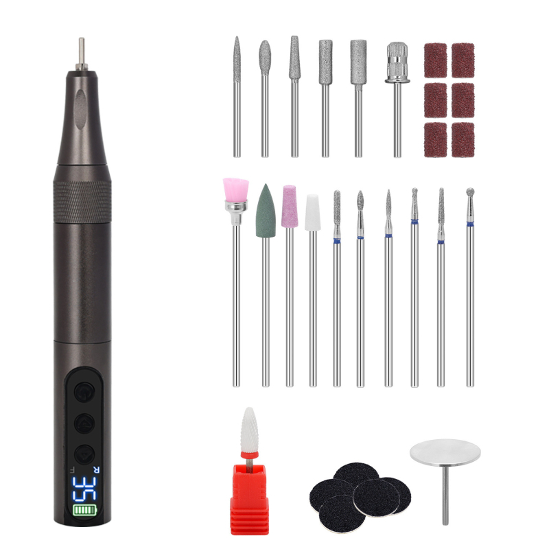 Polizor pentru unghii și instrument de manichiură, dispozitiv electric portabil pentru îndepărtarea pielii moarte, model CD101