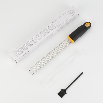 304 rozsdamentes acélból készült multifunkcionális sajtreszelő, csokoládéreszelő, citrom- és gyümölcsreszelő, kaparó