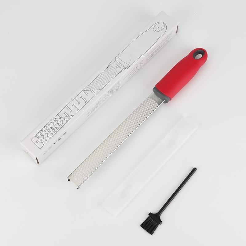 304 rozsdamentes acélból készült multifunkcionális sajtreszelő, csokoládéreszelő, citrom- és gyümölcsreszelő, kaparó