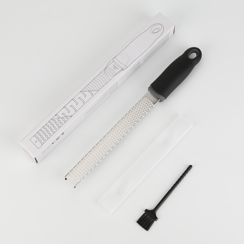 304 rozsdamentes acélból készült multifunkcionális sajtreszelő, csokoládéreszelő, citrom- és gyümölcsreszelő, kaparó