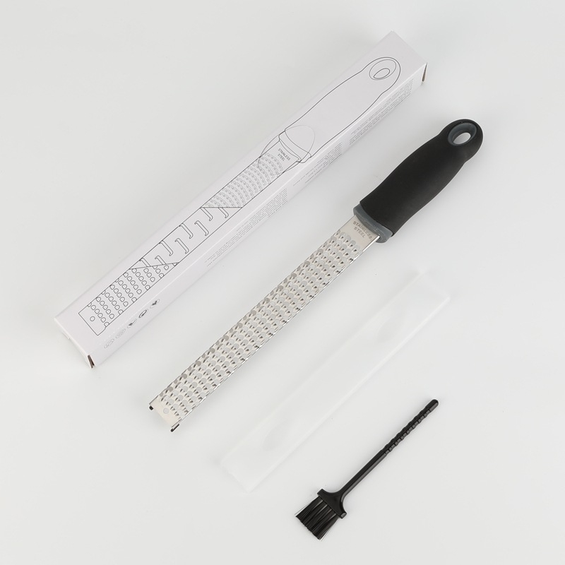 304 rozsdamentes acélból készült multifunkcionális sajtreszelő, csokoládéreszelő, citrom- és gyümölcsreszelő, kaparó