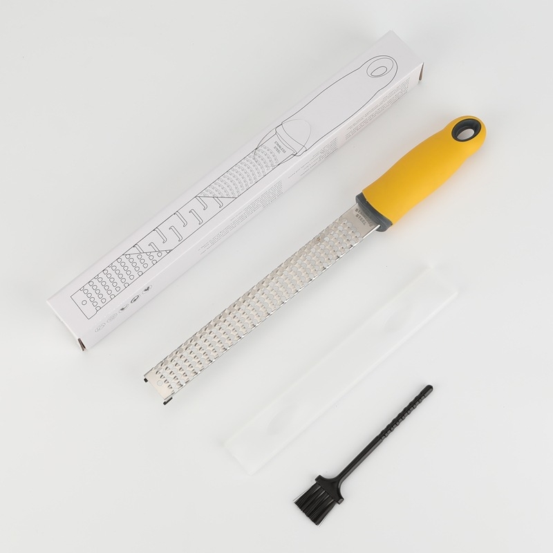 304 rozsdamentes acélból készült multifunkcionális sajtreszelő, csokoládéreszelő, citrom- és gyümölcsreszelő, kaparó