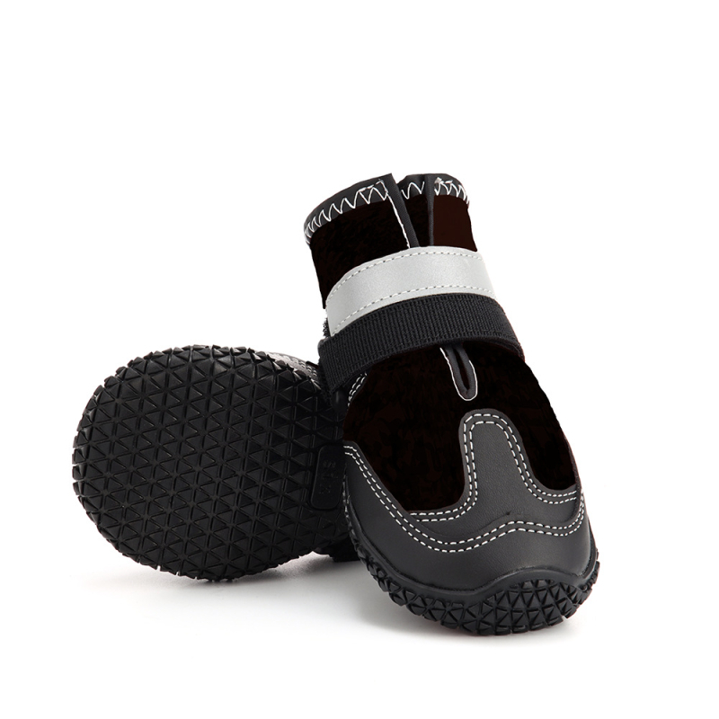 Kutyáknak készült gumiból készült cipő, vízálló, csúszásmentes, meleg és kopásálló – hétköznapi stílus