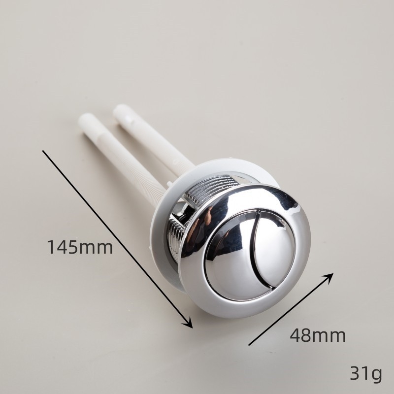 WC tartálygomb ABS, öblítéshez, modern minimalist stílus