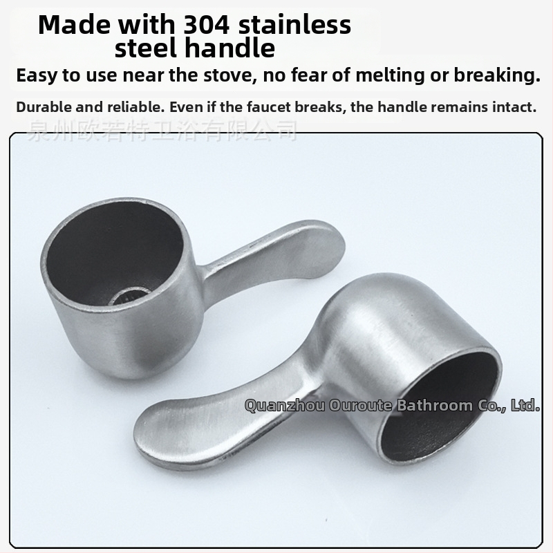 Csap nyél - 304 rozsdamentes acélból, vastagított nyél, magas hőmérséklet, szelepmag egy hideg egységhez, gyors kioldás