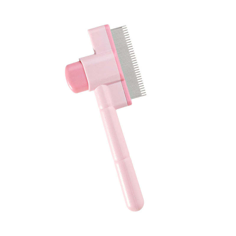 Macskaszőr ápoló fésű – masszázs, bolha eltávolítás, öntisztító, kifésülés és csomómentesítés, hosszú szőrű macskáknak (ABS, márka Pipi tao)