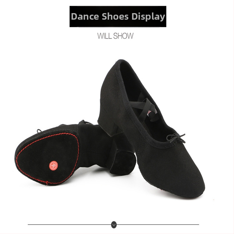 Sansha Női Tánc Cipő – Pamut Szövet Felsőrész, Puha Talp, Felnőtt Nő, Balett / Modern Tánc / Latintánc