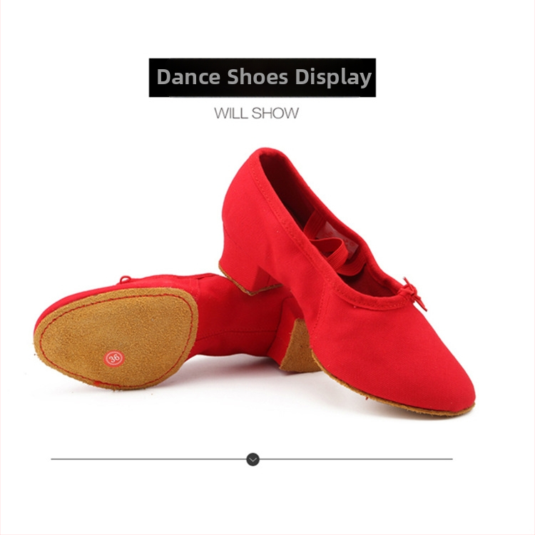 Sansha Női Tánc Cipő – Pamut Szövet Felsőrész, Puha Talp, Felnőtt Nő, Balett / Modern Tánc / Latintánc