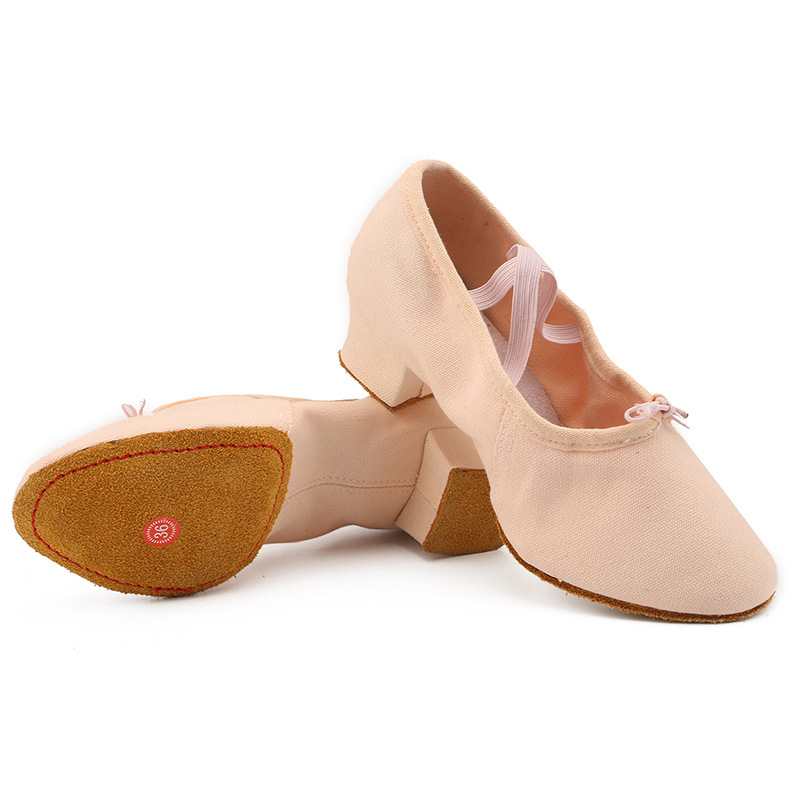 Sansha Női Tánc Cipő – Pamut Szövet Felsőrész, Puha Talp, Felnőtt Nő, Balett / Modern Tánc / Latintánc