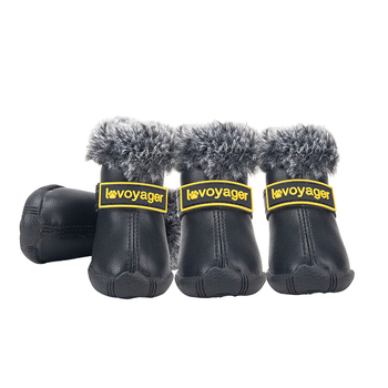 LOVOYAGER Kutyacipő - vízálló, csúszásmentes, meleg, kopásálló, plüss bélés (4 db)