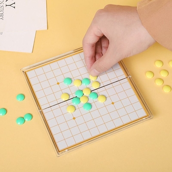 Mini mágneses zseb sakk gyermekeknek, összecsukható, mágneses sakk és dáma, műanyagból, 4–14 évesek