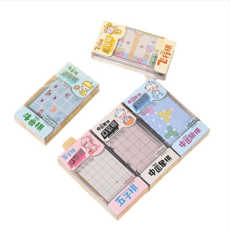 Mini mágneses zseb sakk gyermekeknek, összecsukható, mágneses sakk és dáma, műanyagból, 4–14 évesek