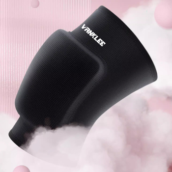 Tánc- és görkorcsolya térdvédő – ütődés elleni védelem, párnázás habszivaccal, poliészter, 70 g, alkalmas táncra, görkorcsolyázásra és fitneszre