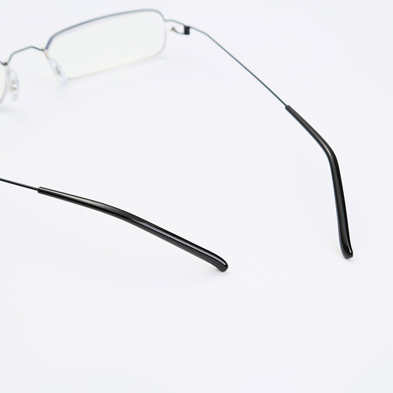 Uniszex olvasó szemüveg, ultrakönnyű, kékfény elleni védelem, fém félkeret, látás távoli és közelre