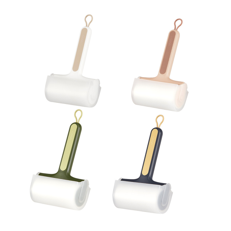 Ruhák és háziállatok számára készült tapadó szőr eltávolító roller, kontrasztos dizájn, Származás: Zhejiang, Anyag: Egyéb, Kategória: Tapadó szőr eltávolító roller