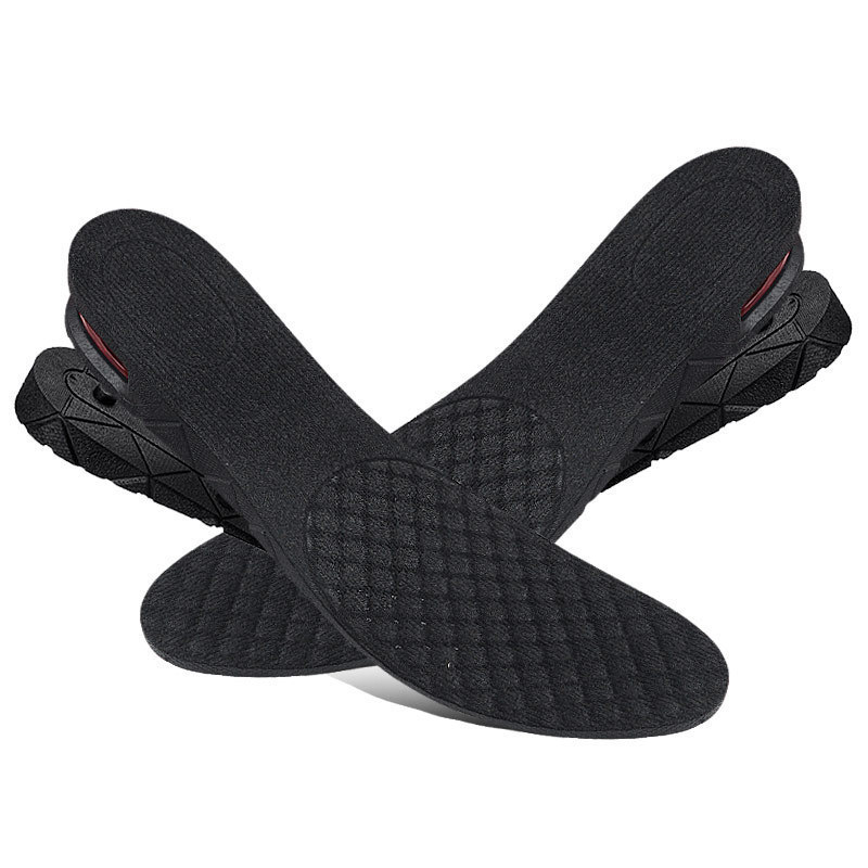 Magasságot növelő talpbetét levegő párnával, 8 cm emelés, légáteresztő, csúszásmentes.