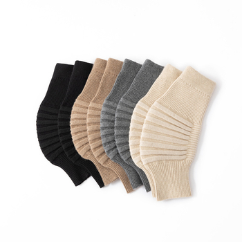 Kasmír anyagú ívelt csúszásmentes térdvédők – uniszex, meleg védelmet nyújtva futáshoz és badmintonhoz