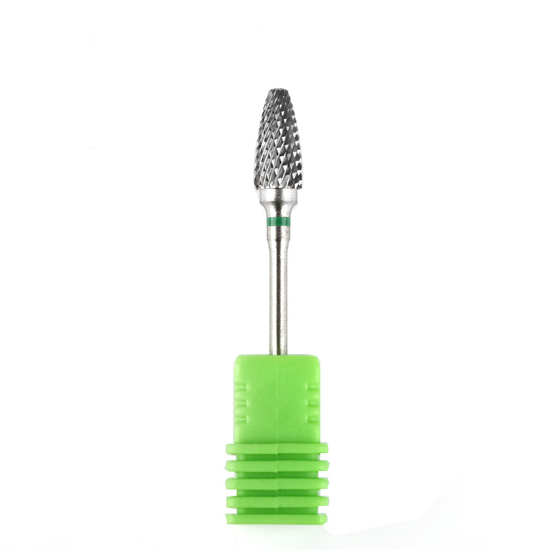 Nail art csiszolófej wolfrám acélból, golyó alakú heg, ötvözött csiszolófej köröm dizájn eltávolítására — Márka Honuo