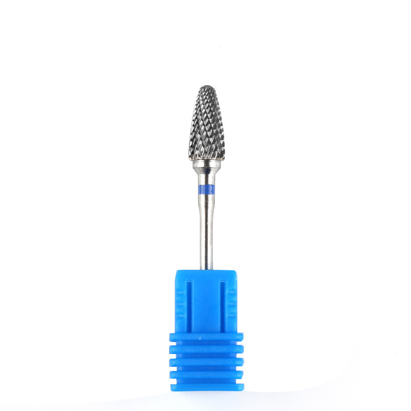 Nail art csiszolófej wolfrám acélból, golyó alakú heg, ötvözött csiszolófej köröm dizájn eltávolítására — Márka Honuo