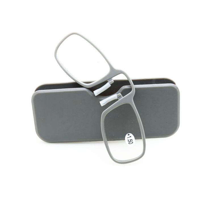 Clip-On olvasó szemüveg, divatos és személyre szabott stílus, kompakt és könnyű, TR90 keret, akril aszferikus lencsék