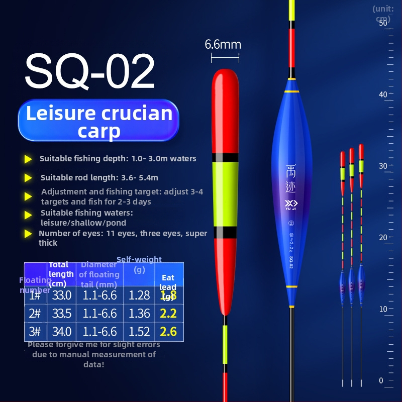 Horgászúszó – ultra vastag, hosszú hatótávolságú, rendkívül érzékeny, vastag farokú vad horgászúszó, karpas és vad karpa, kompozit anyag
