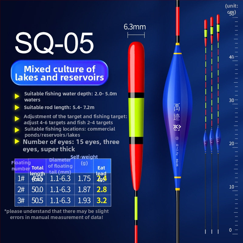 Horgászúszó – ultra vastag, hosszú hatótávolságú, rendkívül érzékeny, vastag farokú vad horgászúszó, karpas és vad karpa, kompozit anyag