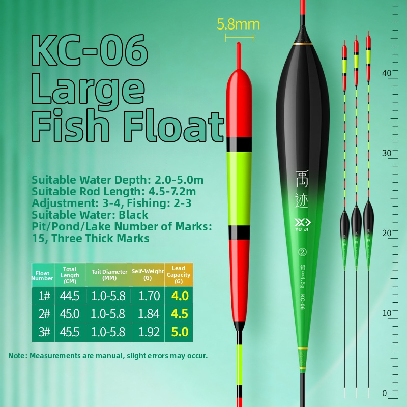 Horgászúszó – ultra vastag, hosszú hatótávolságú, rendkívül érzékeny, vastag farokú vad horgászúszó, karpas és vad karpa, kompozit anyag