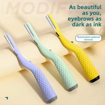 LED világítással rendelkező szemöldöknyíró, újratölthető, ABS test (Márka: Eline; Anyag: ABS; Kategória: Szemöldöknyíró; Magánmárka engedélyezett: Igen; Import: Nem)