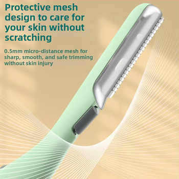 LED világítással rendelkező szemöldöknyíró, újratölthető, ABS test (Márka: Eline; Anyag: ABS; Kategória: Szemöldöknyíró; Magánmárka engedélyezett: Igen; Import: Nem)